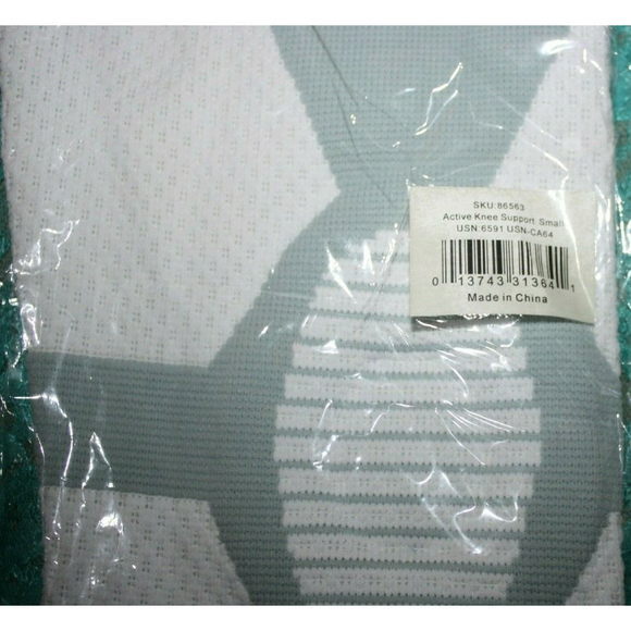 BREATHABLE ACTIVE ELASTIC KNEE SUPPORT WITH GEL PAD SZ S CA64 NEW - Picture 2 of 4